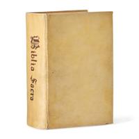 [Early Printing] Biblia Sacra, Ad optima quaeque veteris, & vulgate translationis exeplaria summa diligentia, pariq; fide castigata. Cum Hebraicorum, Caldaeorum & Graecorum nominu interpretatione