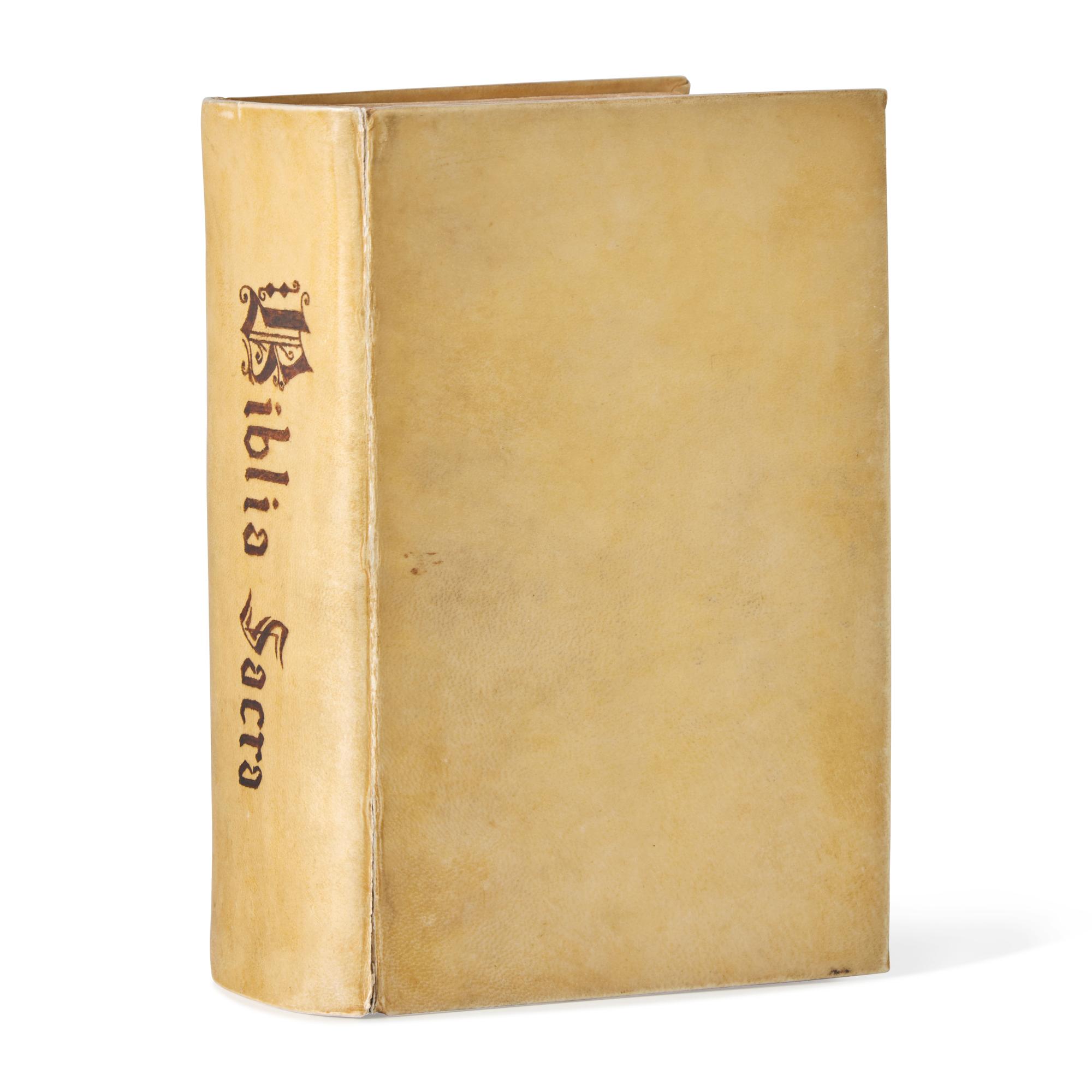 [Early Printing] Biblia Sacra, Ad optima quaeque veteris, & vulgate translationis exeplaria summa diligentia, pariq; fide castigata. Cum Hebraicorum, Caldaeorum & Graecorum nominu interpretatione