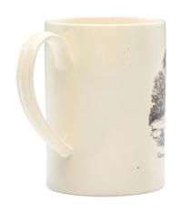 A Rare Liverpool Transfer-Printed George Washington Equestrian Mug