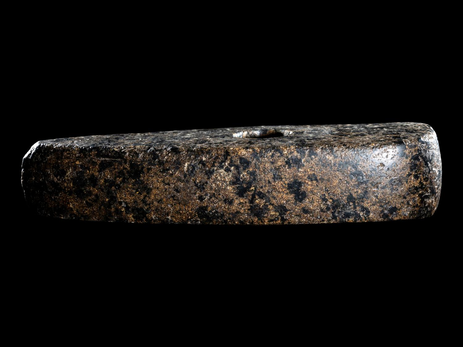 A Neolithic Basalt Axe Hammer