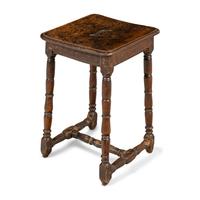 A Louis XIII Walnut Stool
