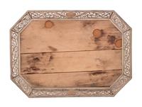 An Italian Silver Serving Tray
