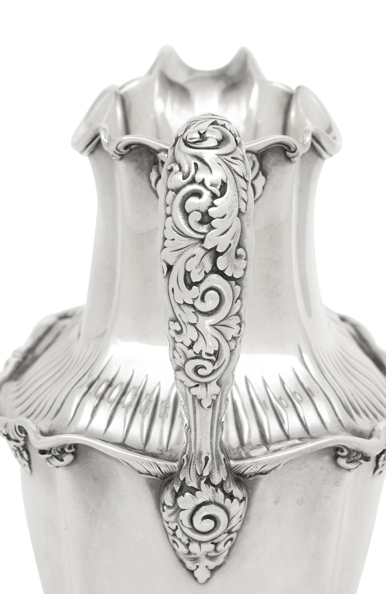 An American Silver Water Pitcher