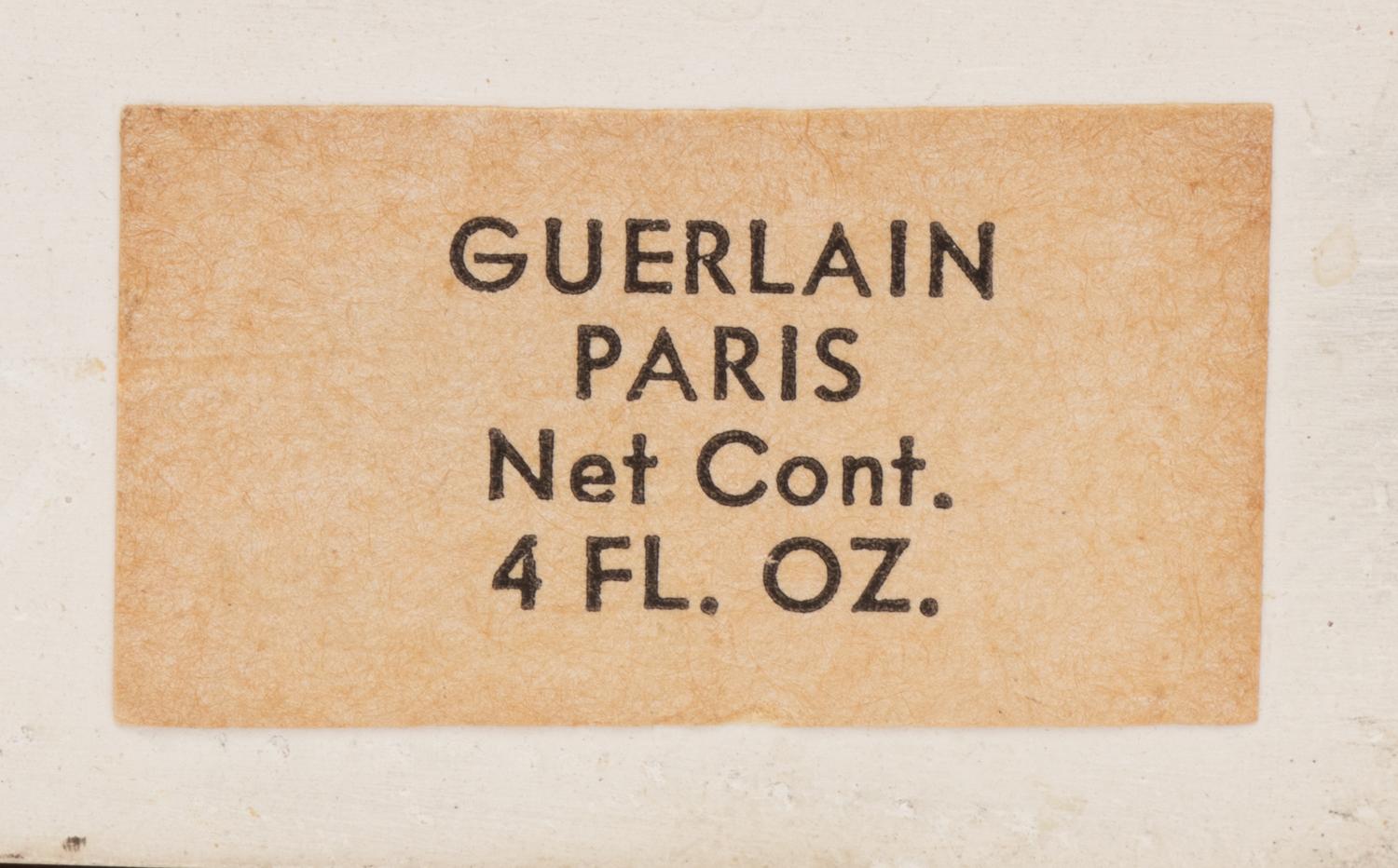 Perfume Box by Jean-Michel Frank and Guerlain Coque d'Or Bottle by Baccarat, 1937
