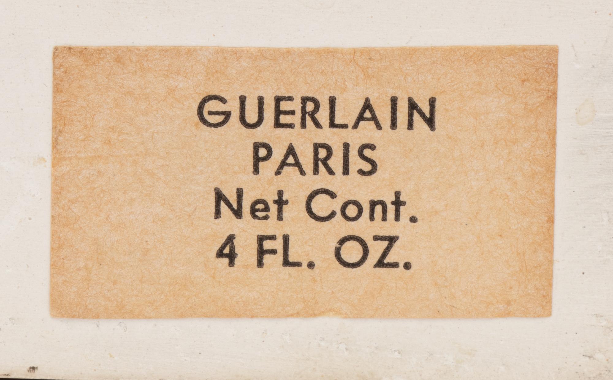 Perfume Box by Jean-Michel Frank and Guerlain Coque d'Or Bottle by Baccarat, 1937