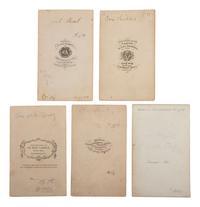 [CIVIL WAR]. A group of 10 CDVs of Union generals who fought at Gettysburg, comprising: