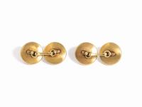 ESSEX CRYSTAL AND MOTHER-OF-PEARL CUFFLINKS