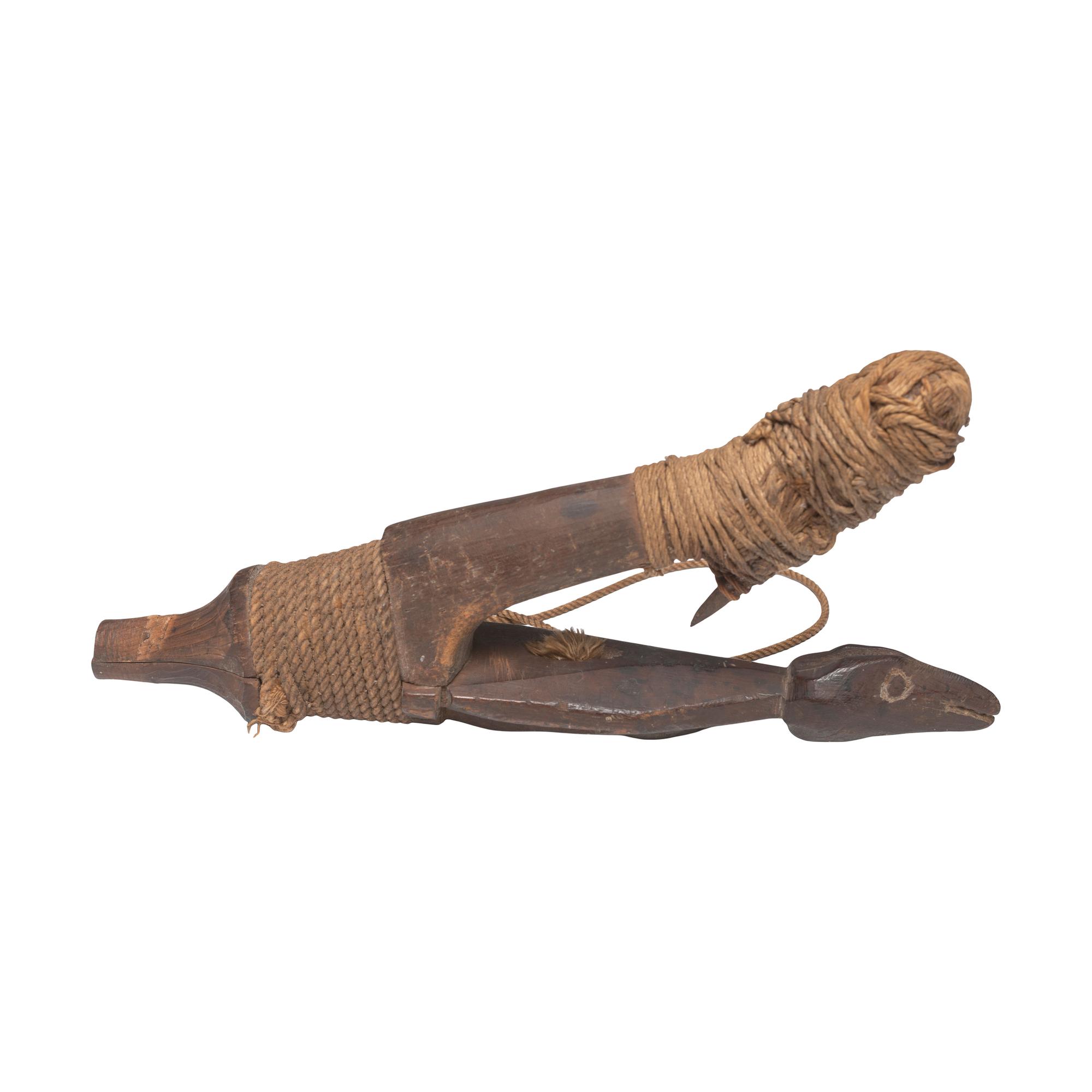 Tlingit Figural Halibut Hook