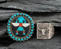 Navajo and Zuni Rings