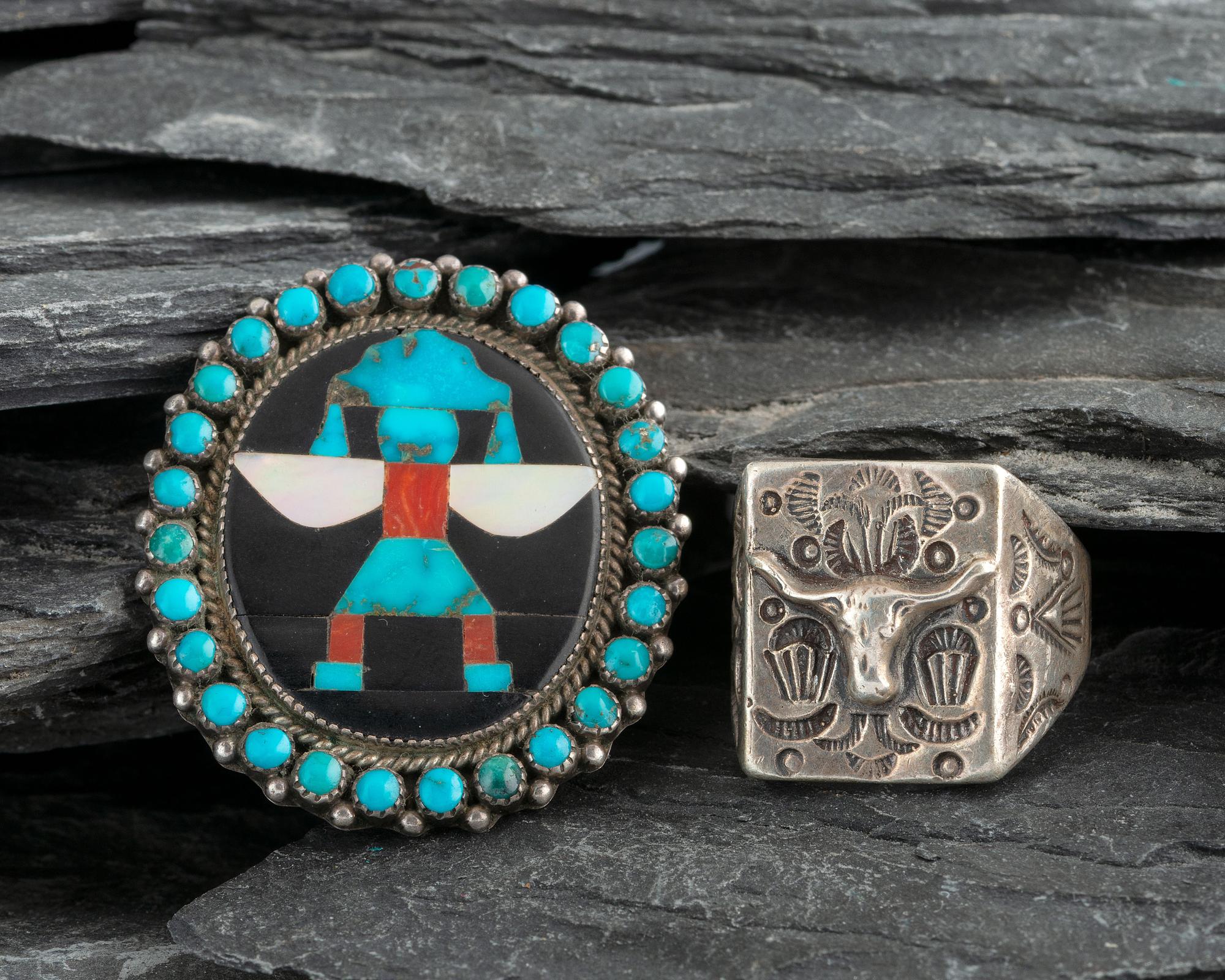 Navajo and Zuni Rings