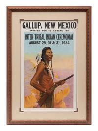 Gallup, New Mexico Inter-Tribal Indian Ceremonial Poster
