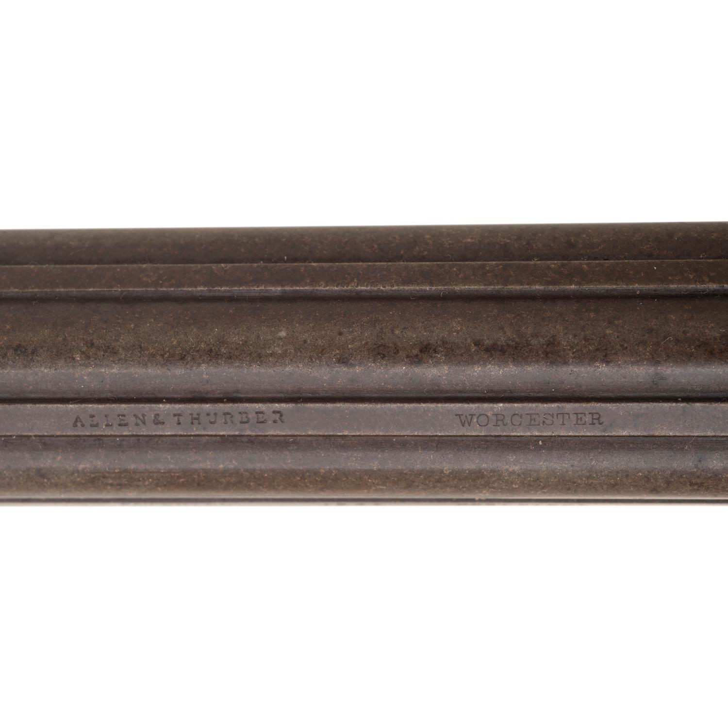Early Transition Dragoon Sized Cased Allen & Thurber Pepperbox