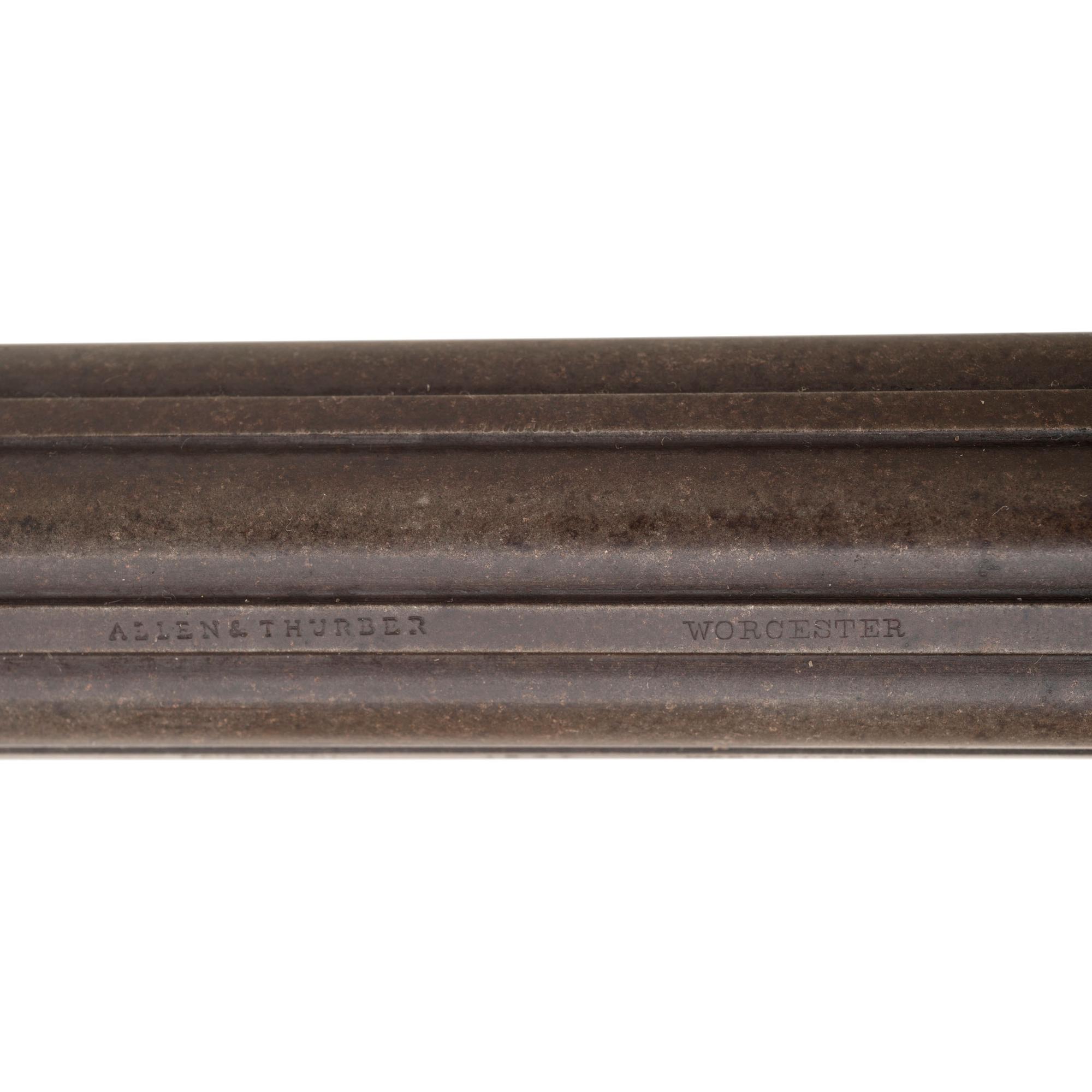 Early Transition Dragoon Sized Cased Allen & Thurber Pepperbox