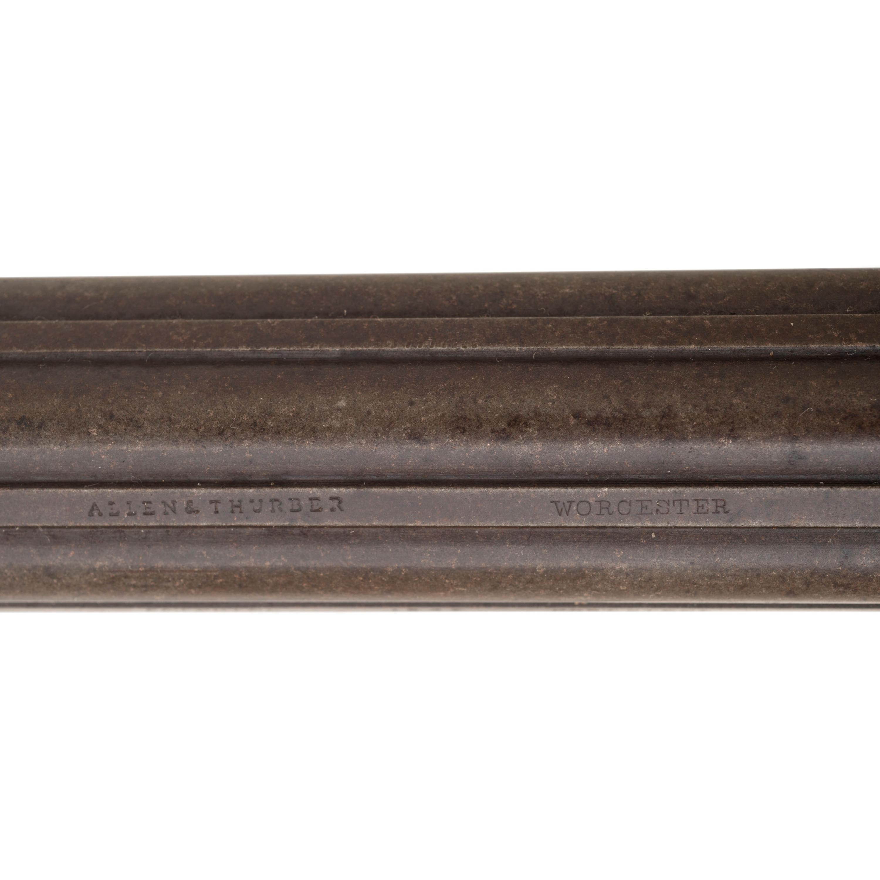 Early Transition Dragoon Sized Cased Allen & Thurber Pepperbox