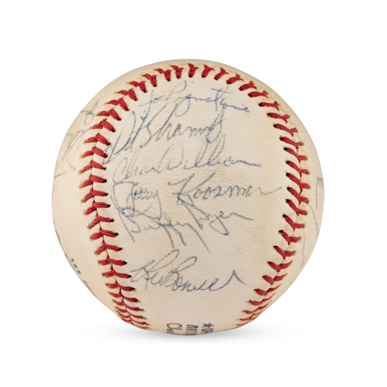 A 1971 New York Mets Team Signed Autograph Baseball (Beckett Authentication Services Letter of Authenticity)