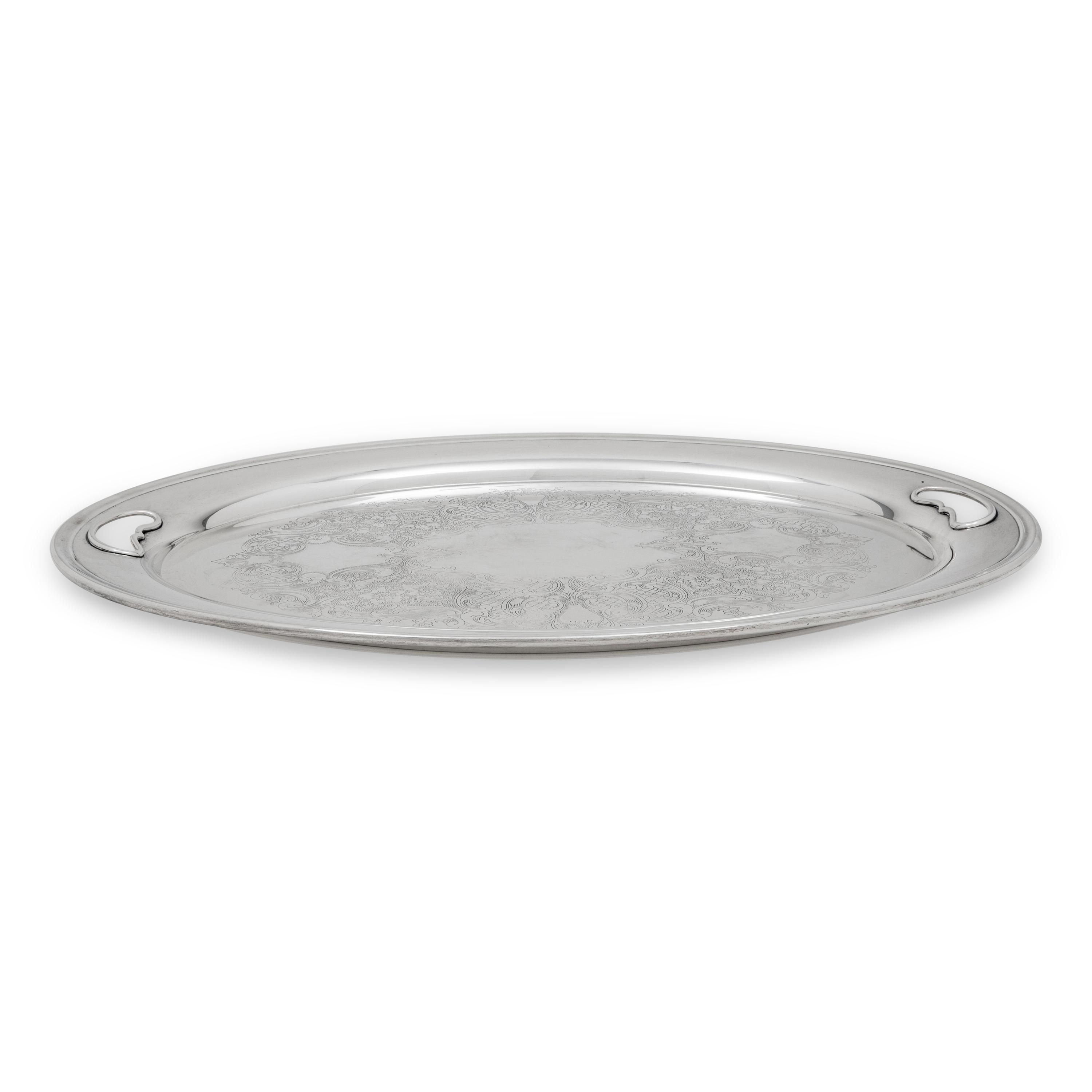 An American Silver Tray