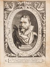 MANDER, CAREL VAN. Het Schilder-Boeck... Amsterdam, 1616-1618. 6 parts in one. Important work of 175 biographies of European painters.