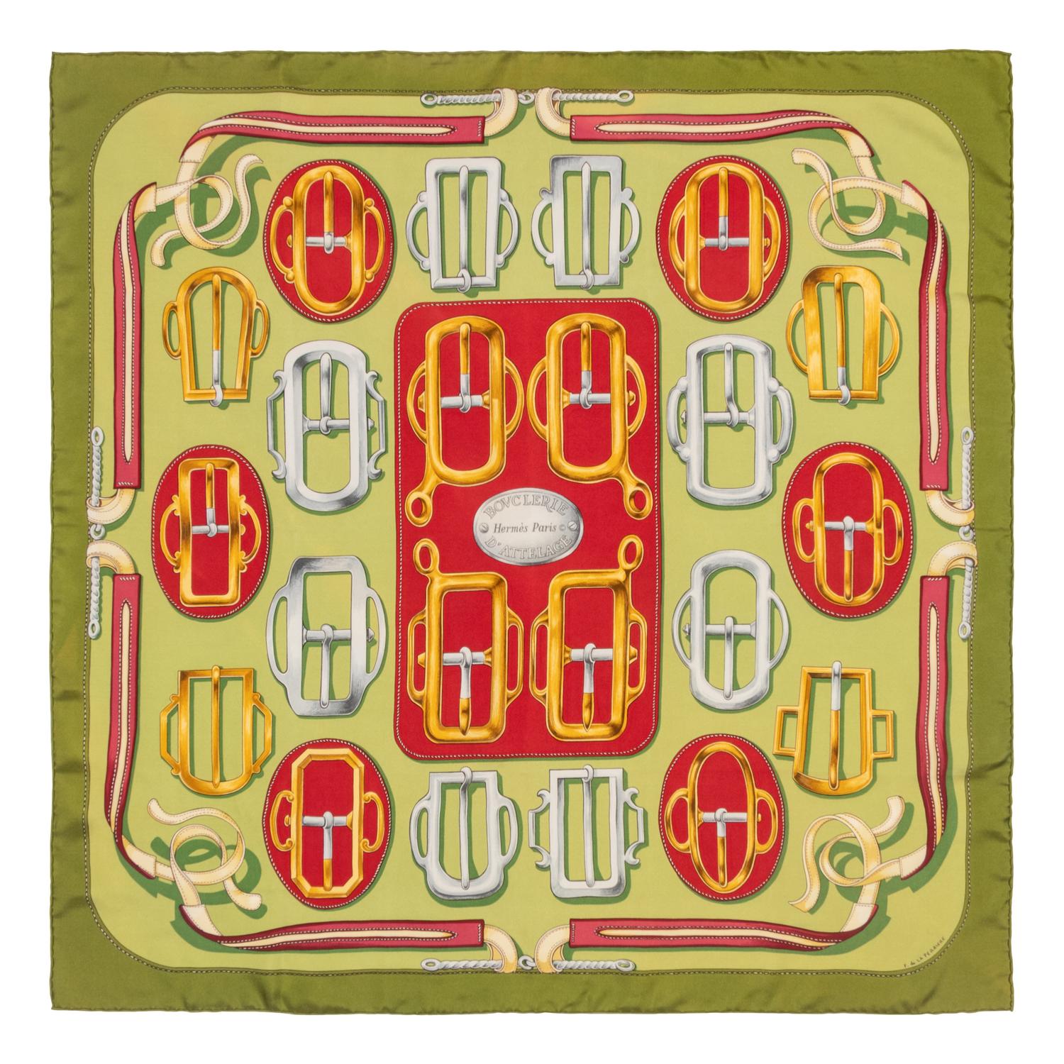Three Hermès Scarves