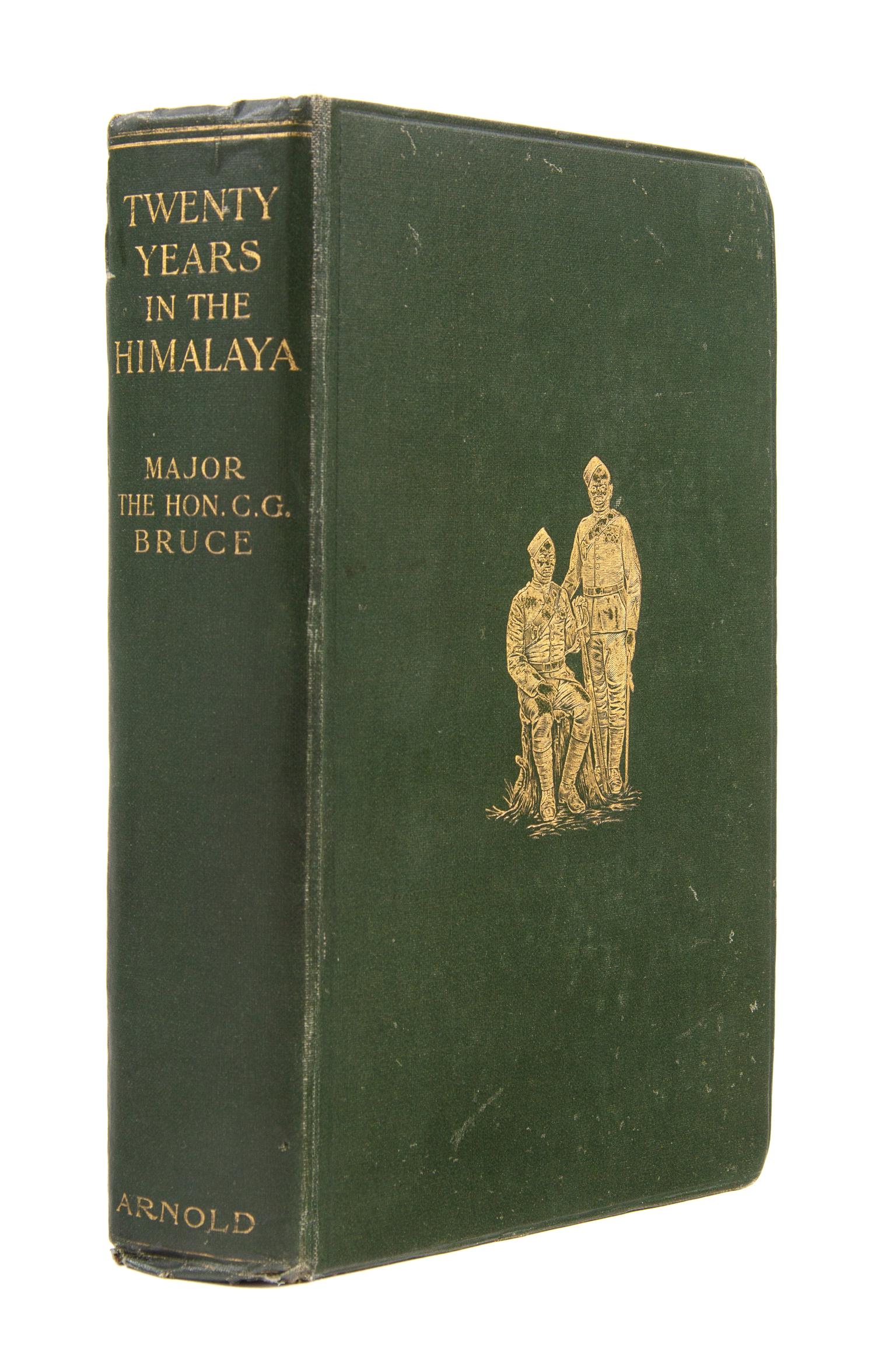 BRUCE, C. G. (1866-1939). Twenty Years in the Himalaya. London: Edward Arnold, 1910.