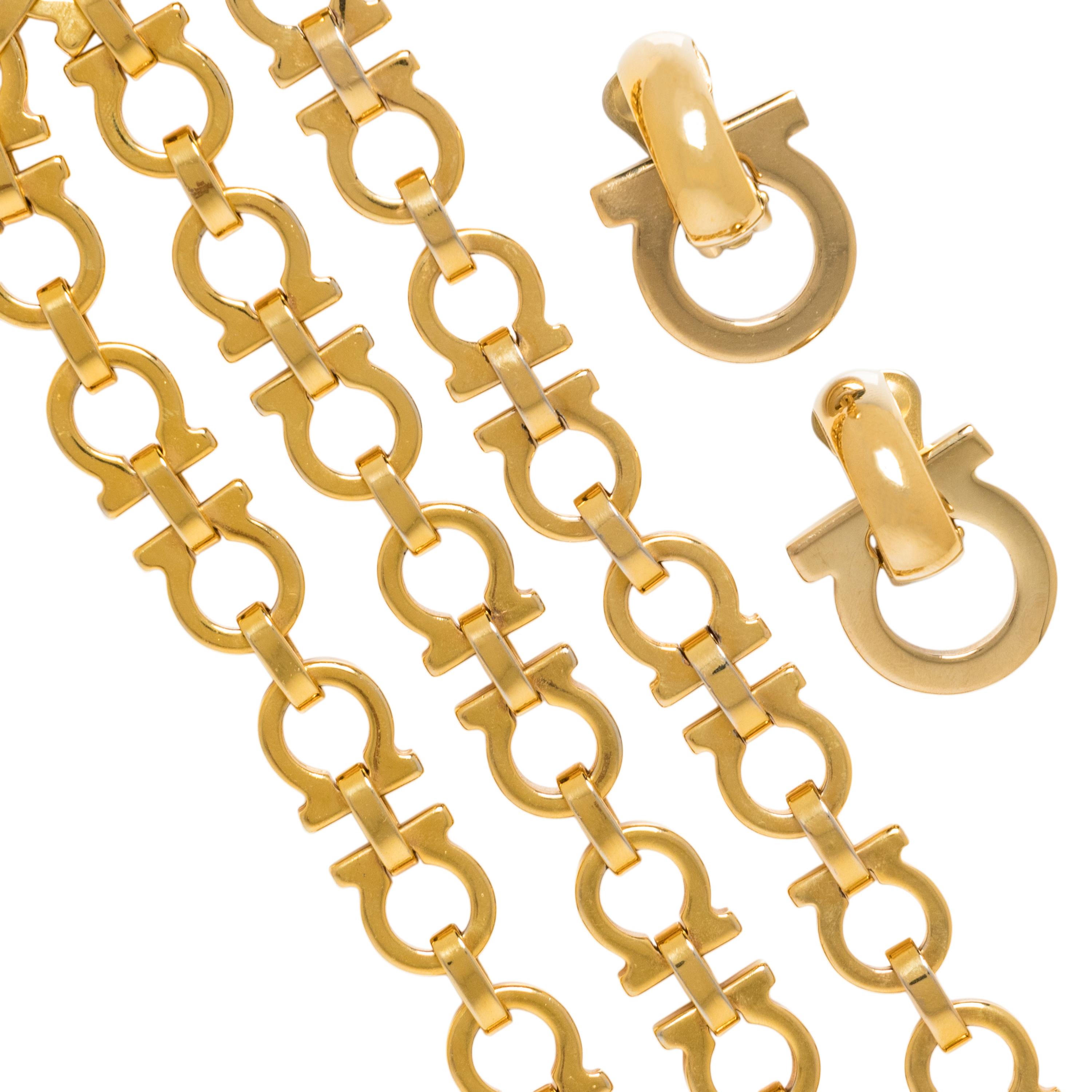 Ferragamo Gancini Parure