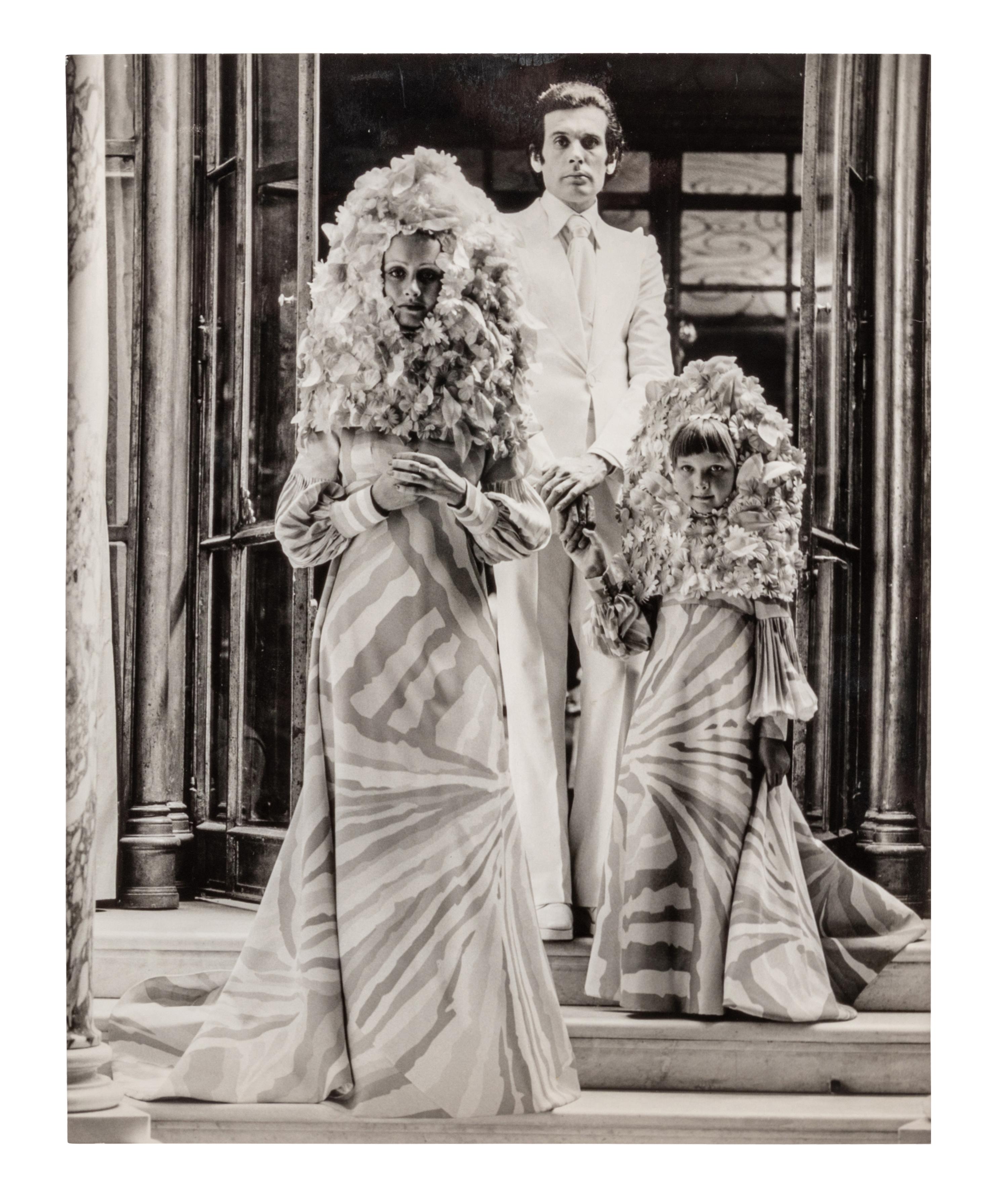 Three La Mendola Dresses and Press / Photo Archive, 1960-80s