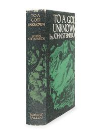 STEINBECK, John (1902-1968). To A God Unknown. New York: Robert Ballou, 1933.