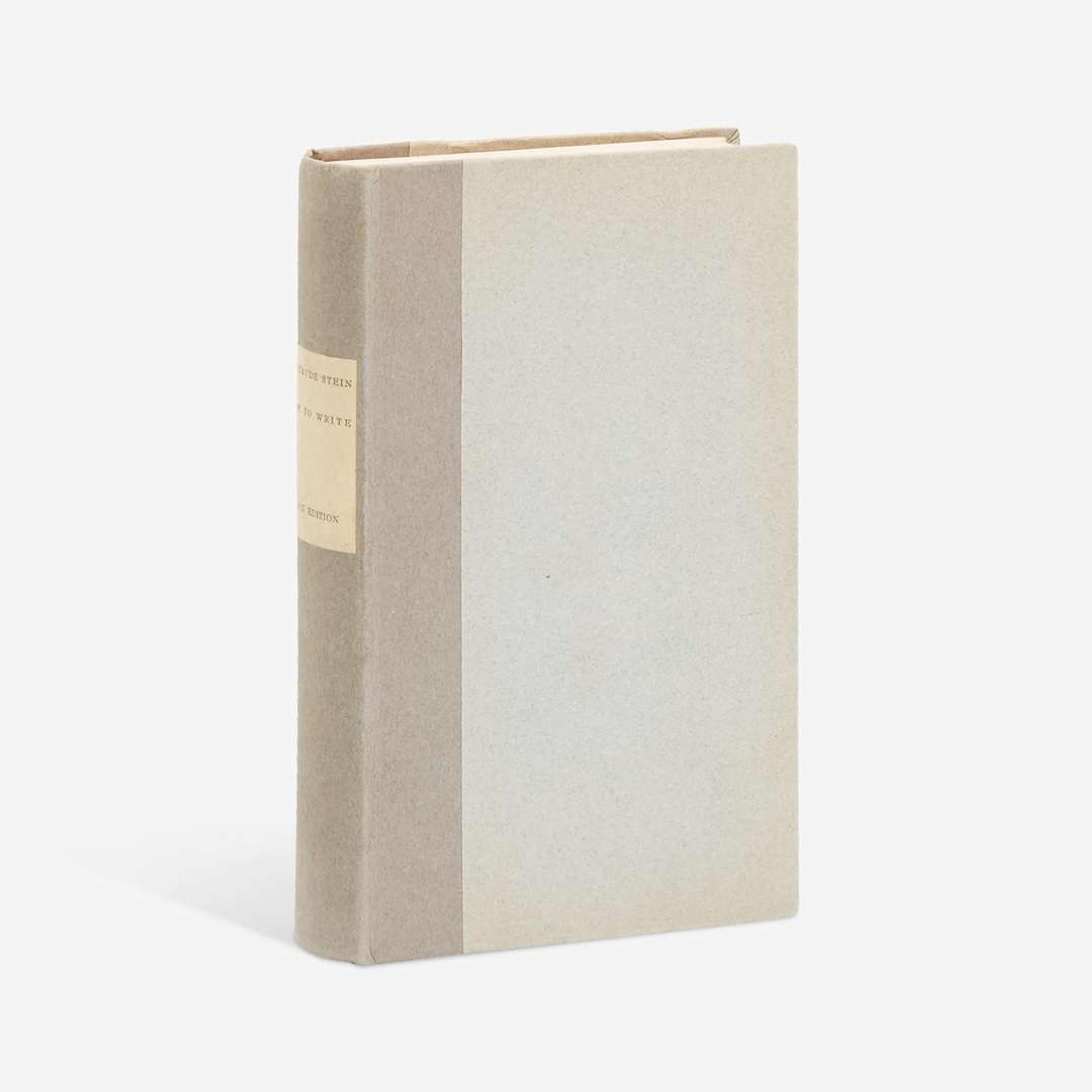 [Literature] Stein, Gertrude Group of 7 First Editions