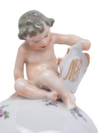 A Royal Copenhagen Porcelain Cup and Cover