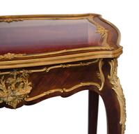 A Louis XV Style Gilt Bronze Mounted Vitrine Table