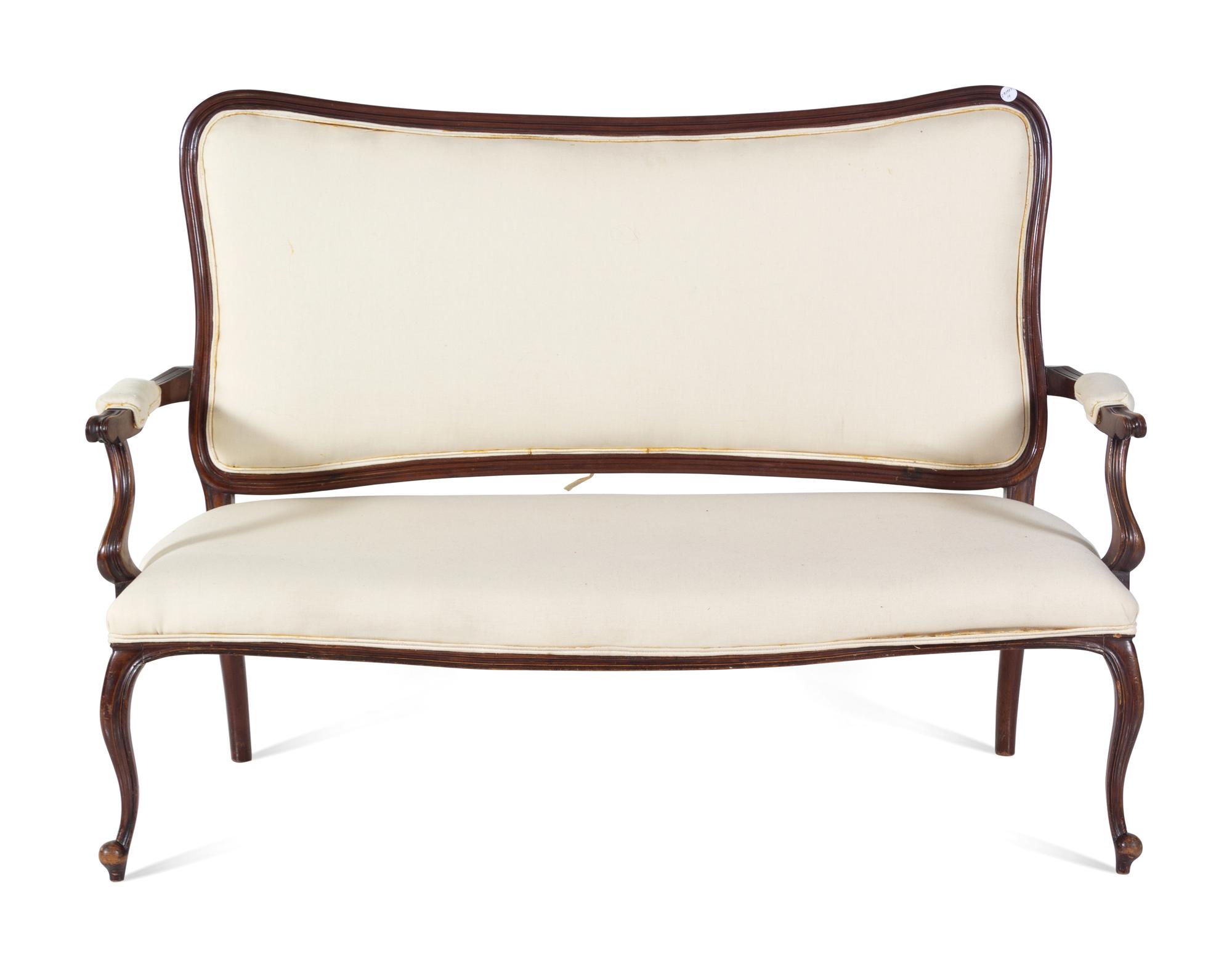 A Louis XV Style Settee
