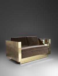 Cityscape Settee, Paul Evans Studio for Directional, USA