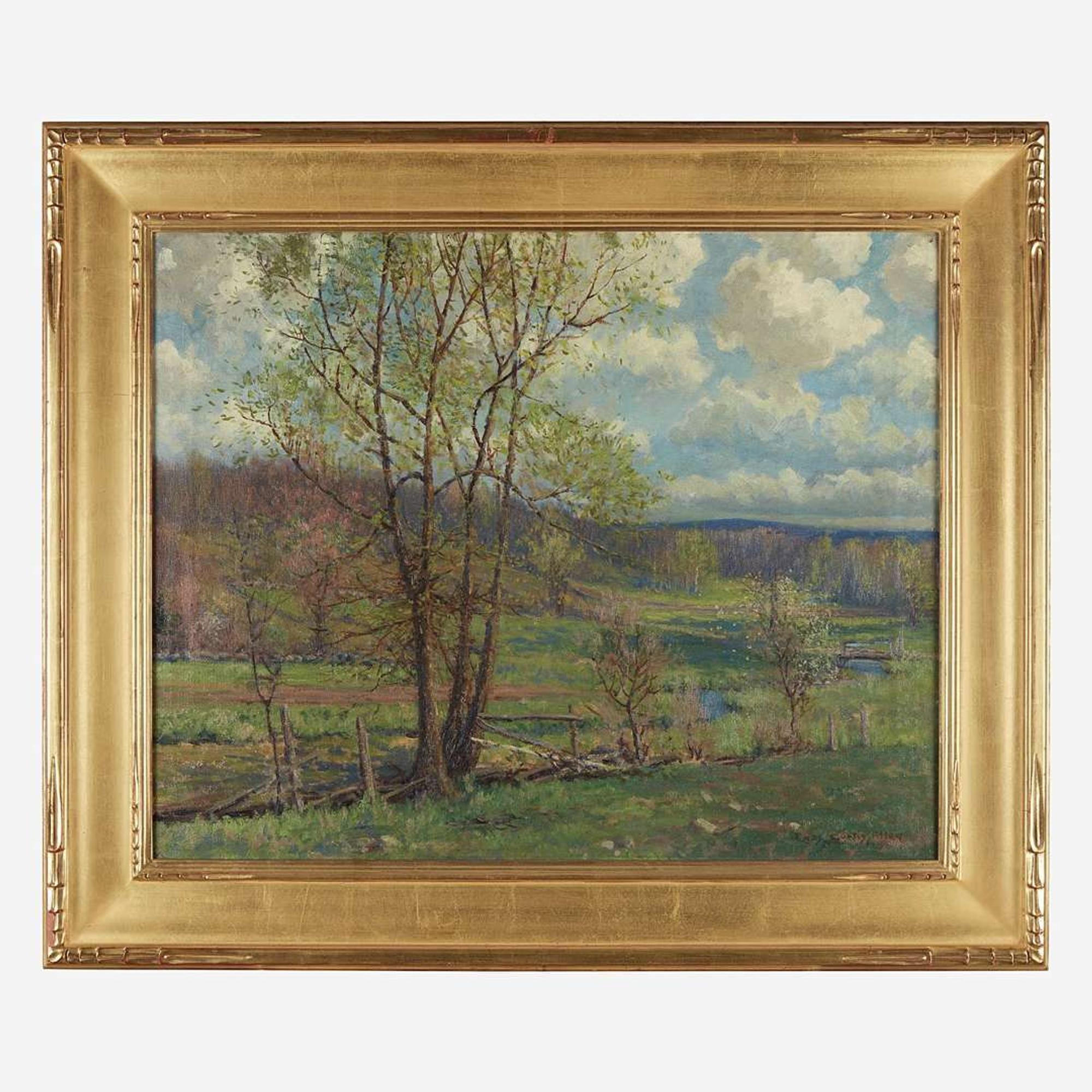 Charles Curtis Allen (American, 1886-1950) New England Spring
