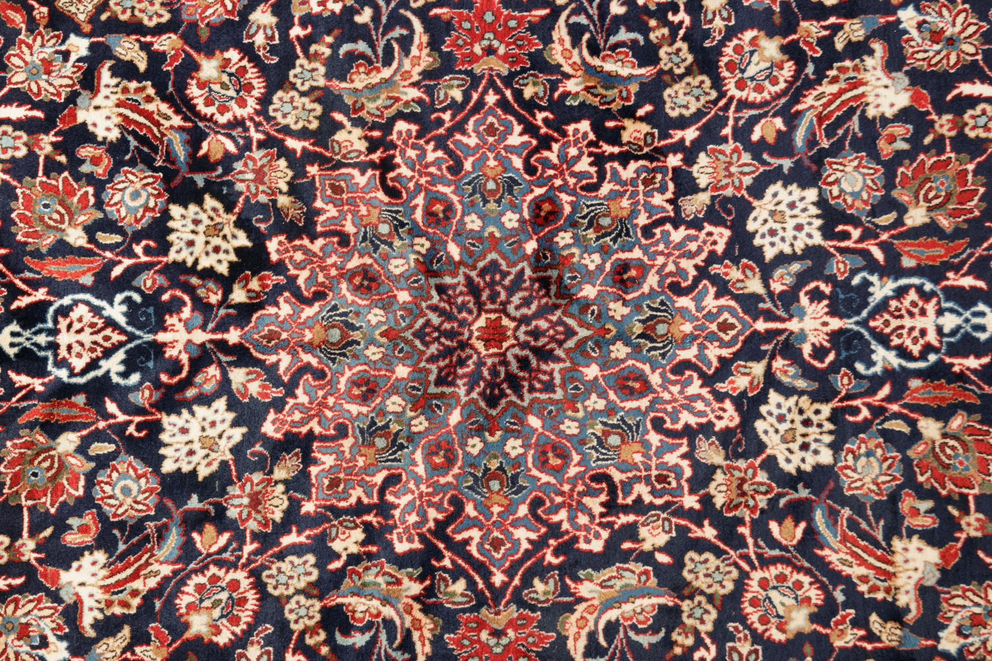 A Kashan Wool Rug