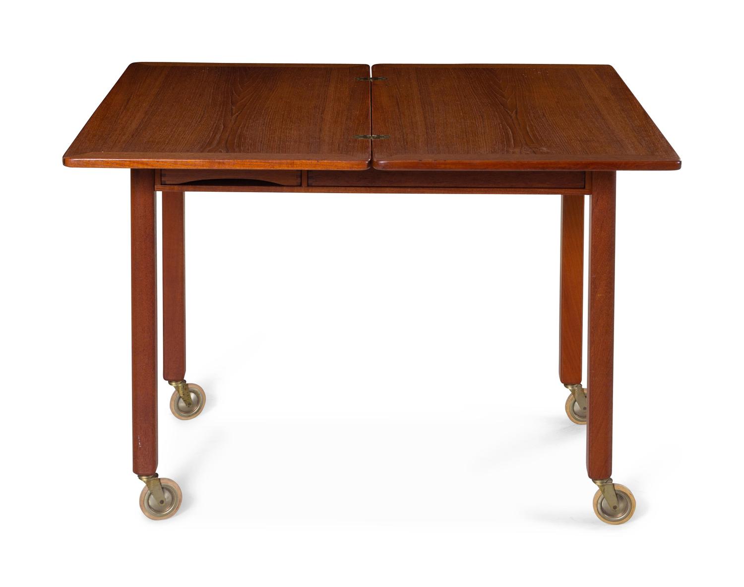 Flip-Top Serving Cart