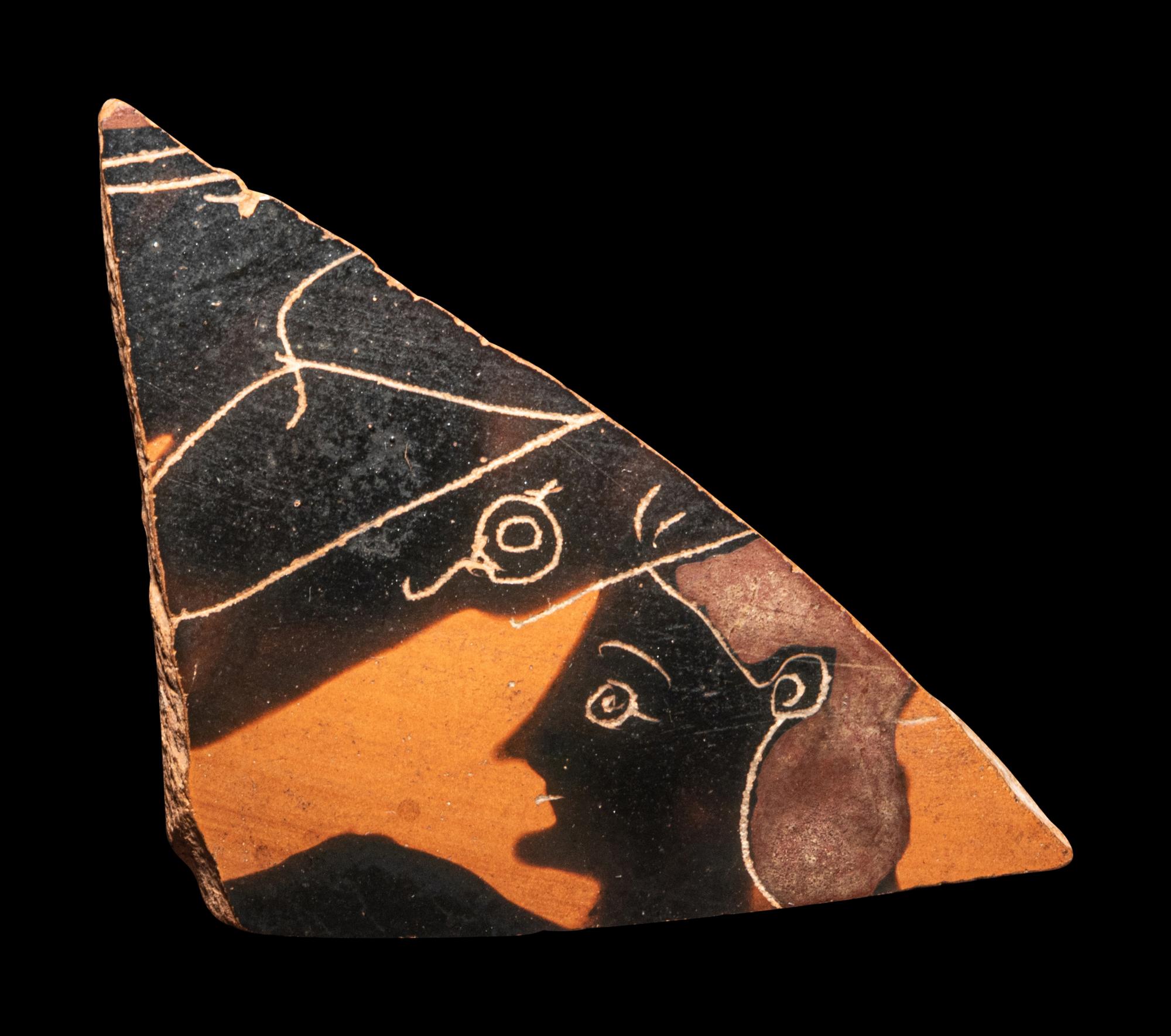 An Attic Fragment of a Black-Figured Amphora