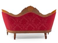 A John Henry Belter Six Piece Walnut Parlor Suite