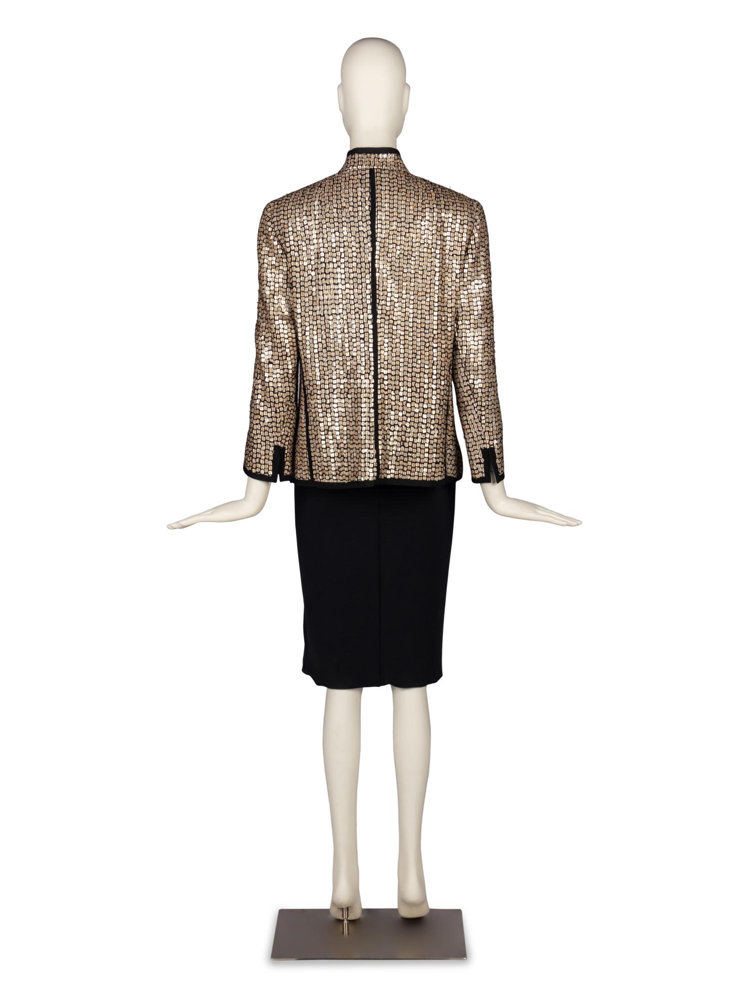 Akris Jacket and Gucci Dress
