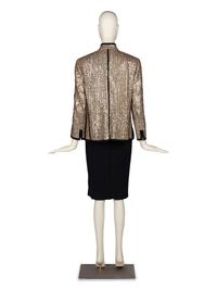 Akris Jacket and Gucci Dress
