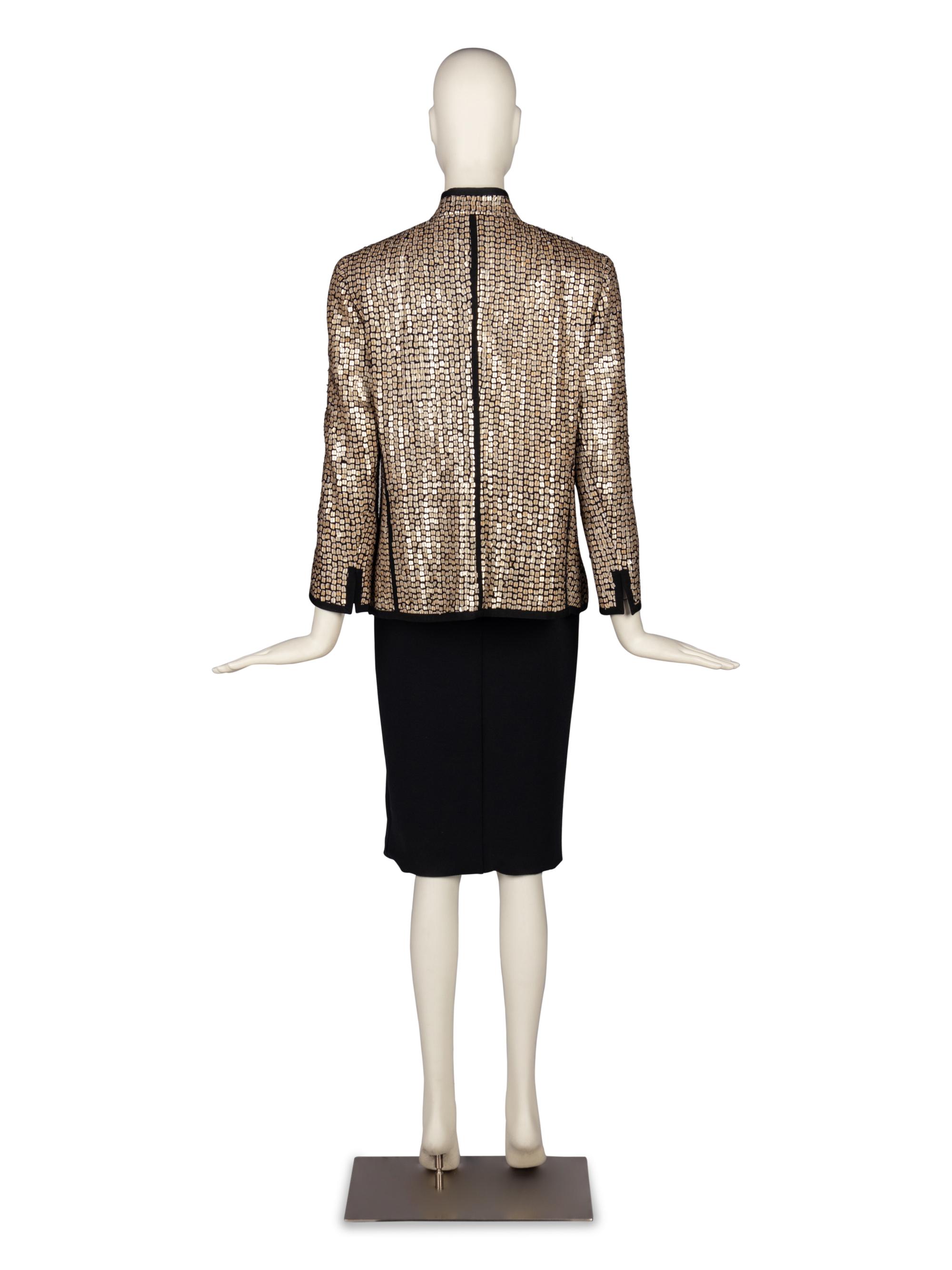 Akris Jacket and Gucci Dress
