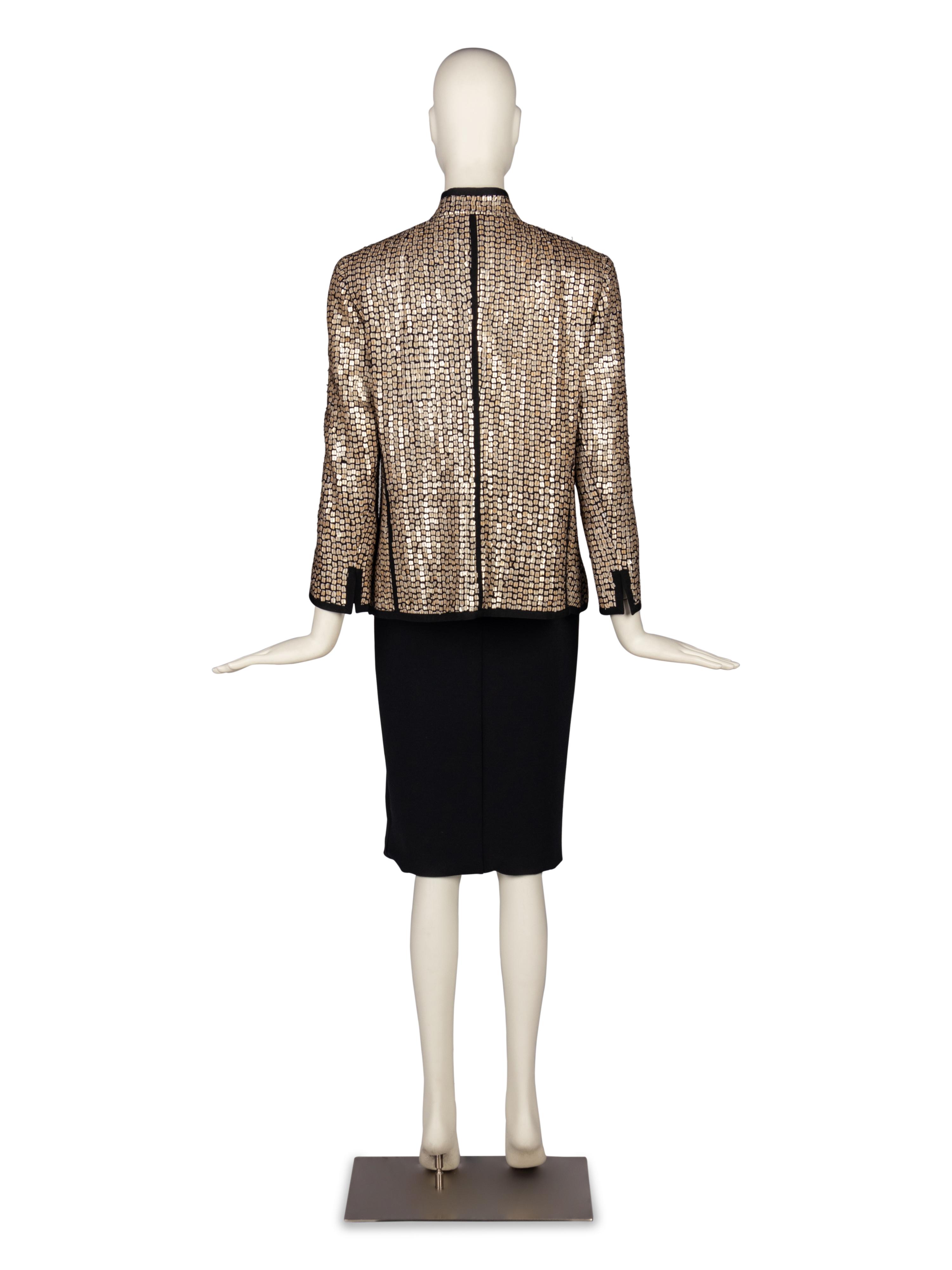 Akris Jacket and Gucci Dress