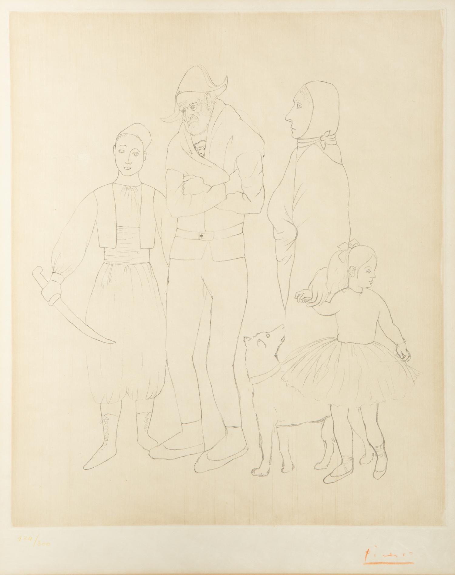 Famille des Saltimbanques