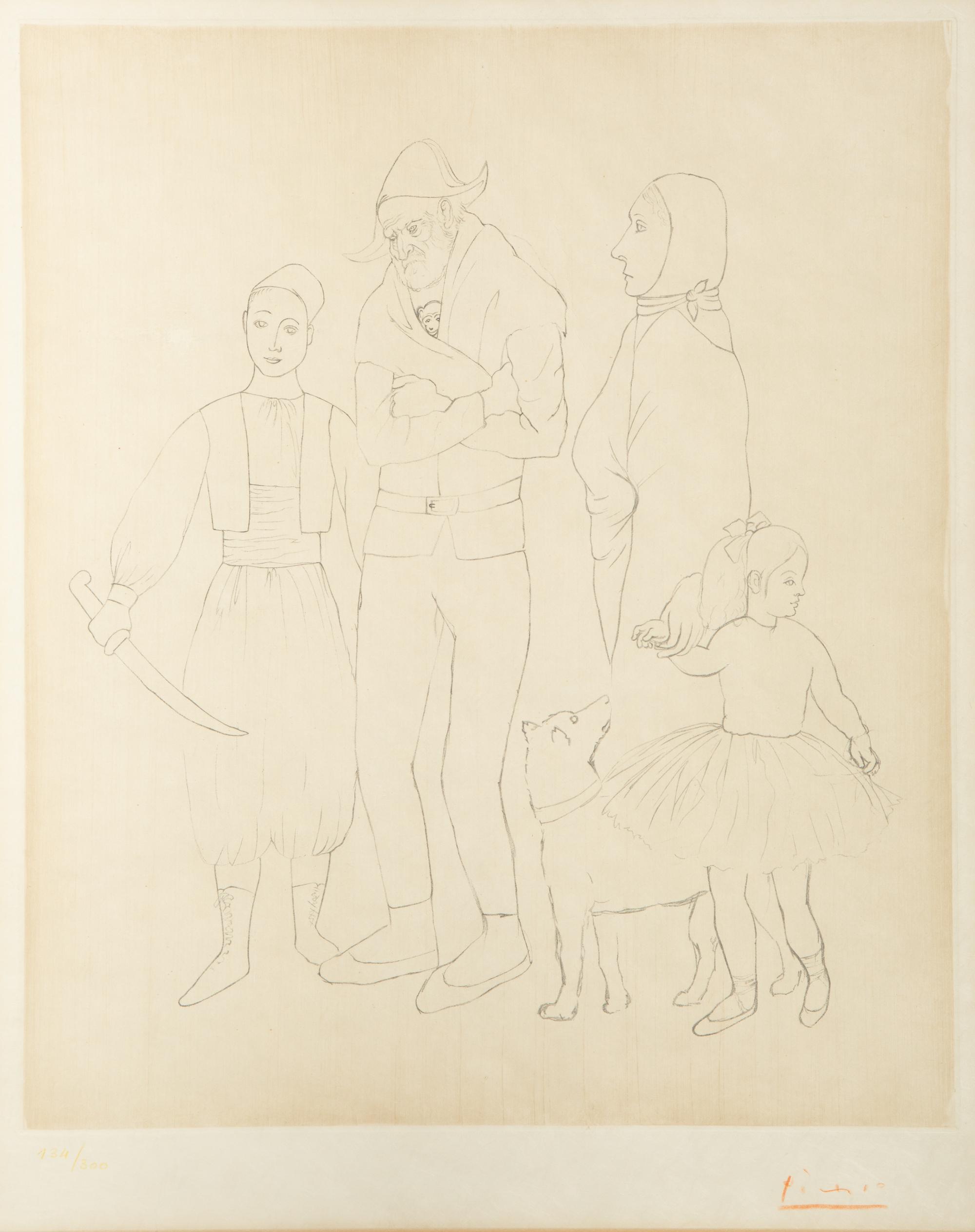 Famille des Saltimbanques