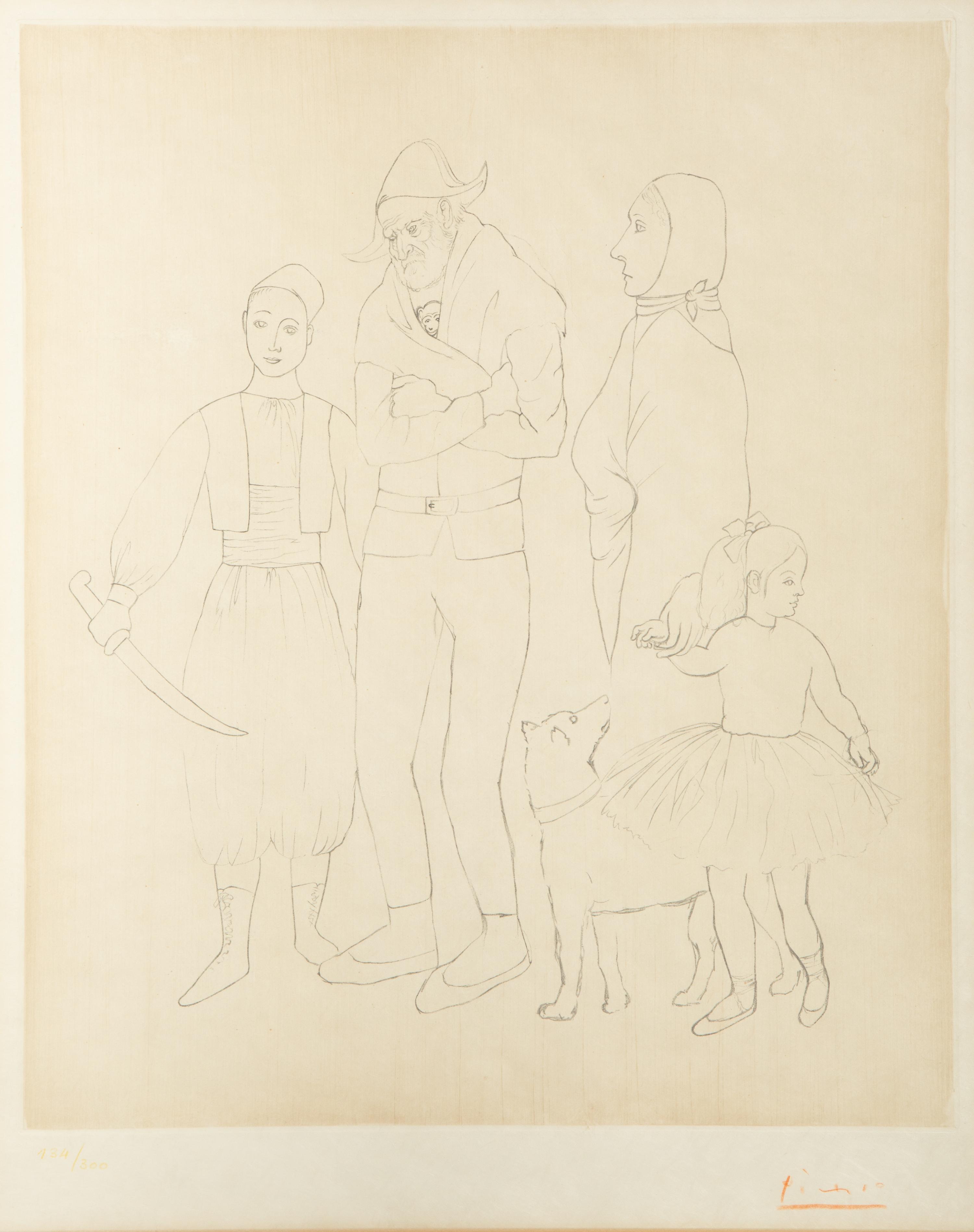 Famille des Saltimbanques
