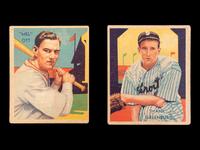 A Group of Hank Greenberg and Mel Ott 1935 National Chicle Diamond Stars Baseball Cards,