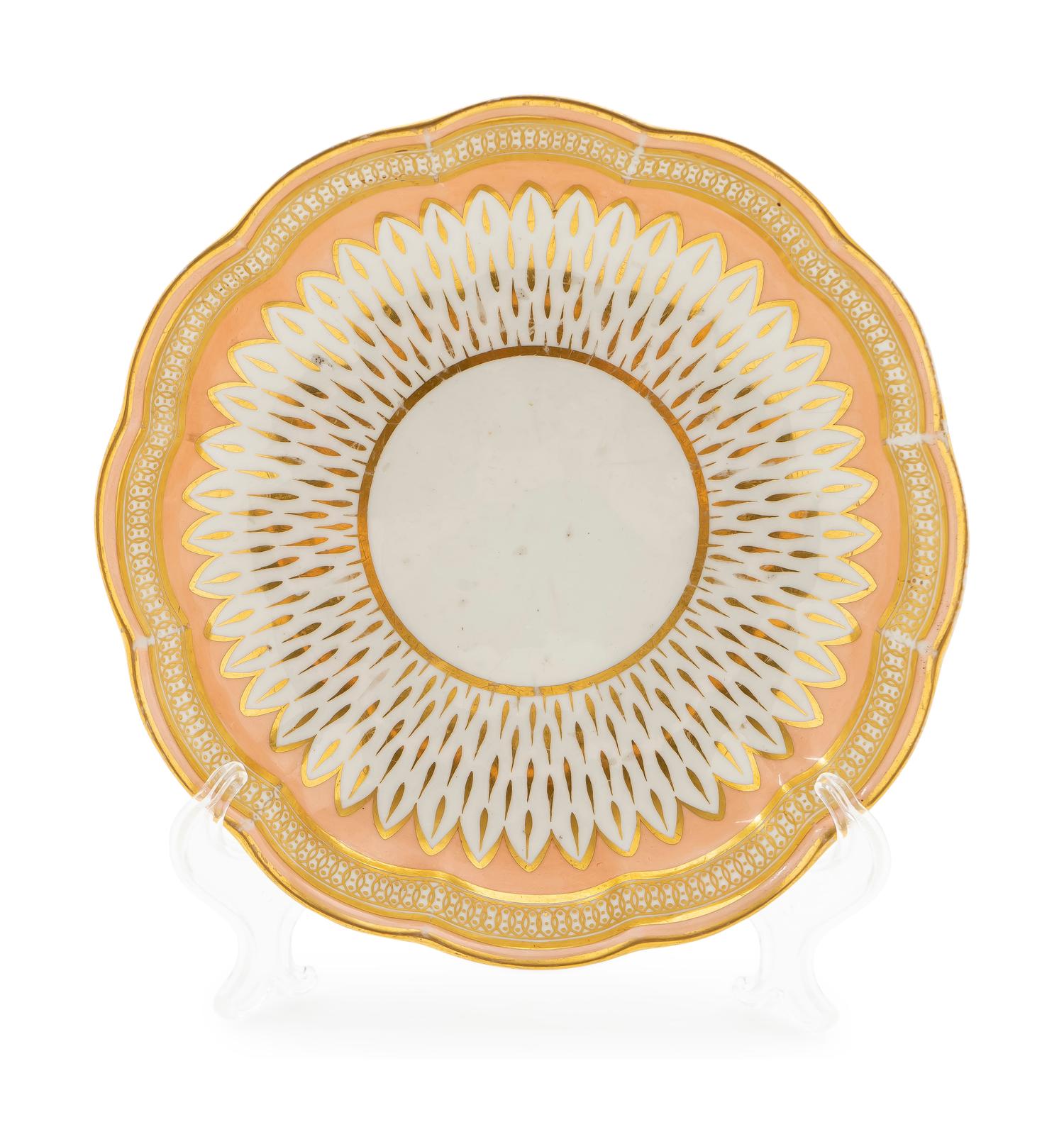 A Derby Porcelain Deep Dish — c. 1885