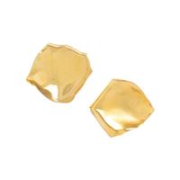 JAR, ALUMINUM 'ROSE PETAL' EARRINGS