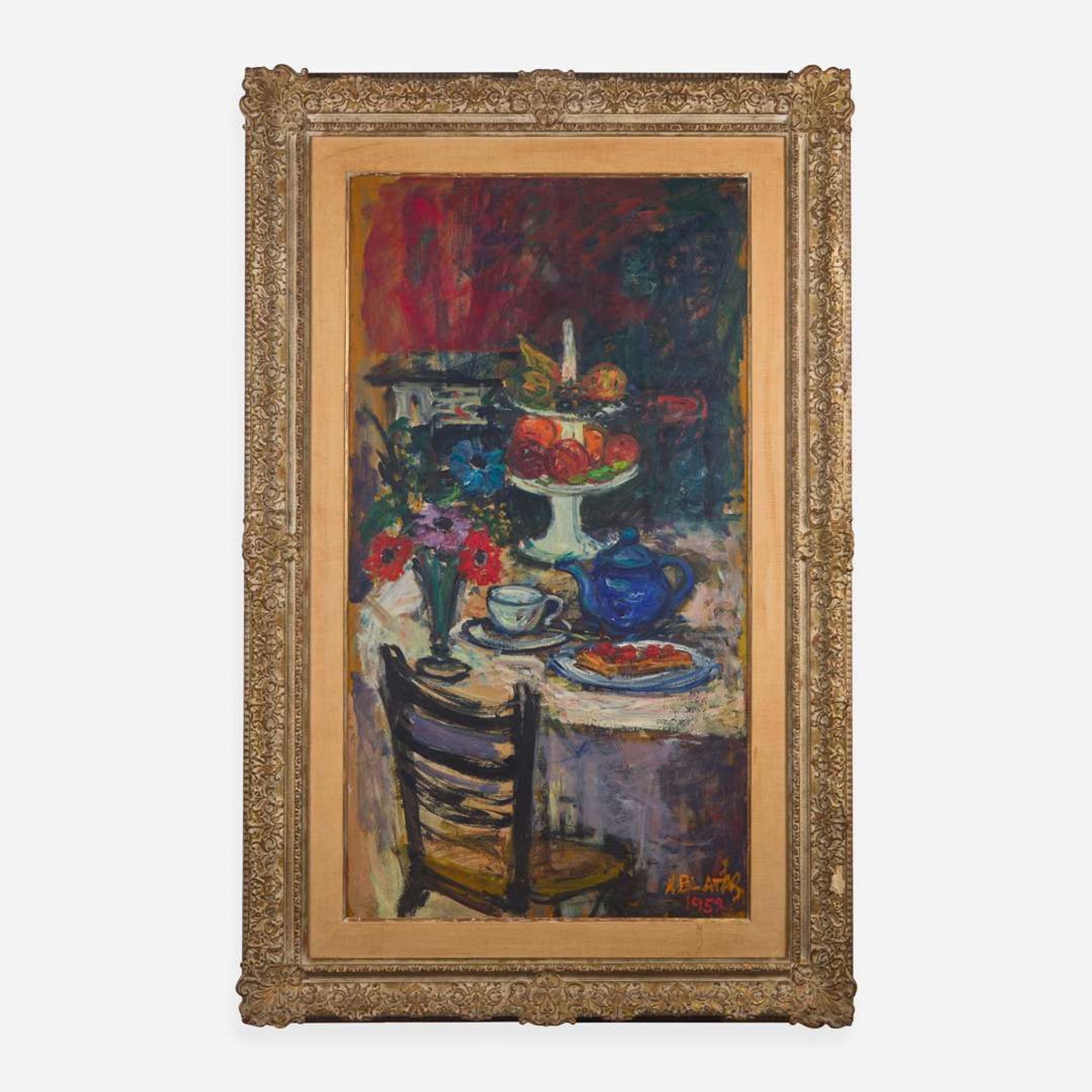 Arbit Blatas (Lithuanian, 1908-1999) Table Top Still Life