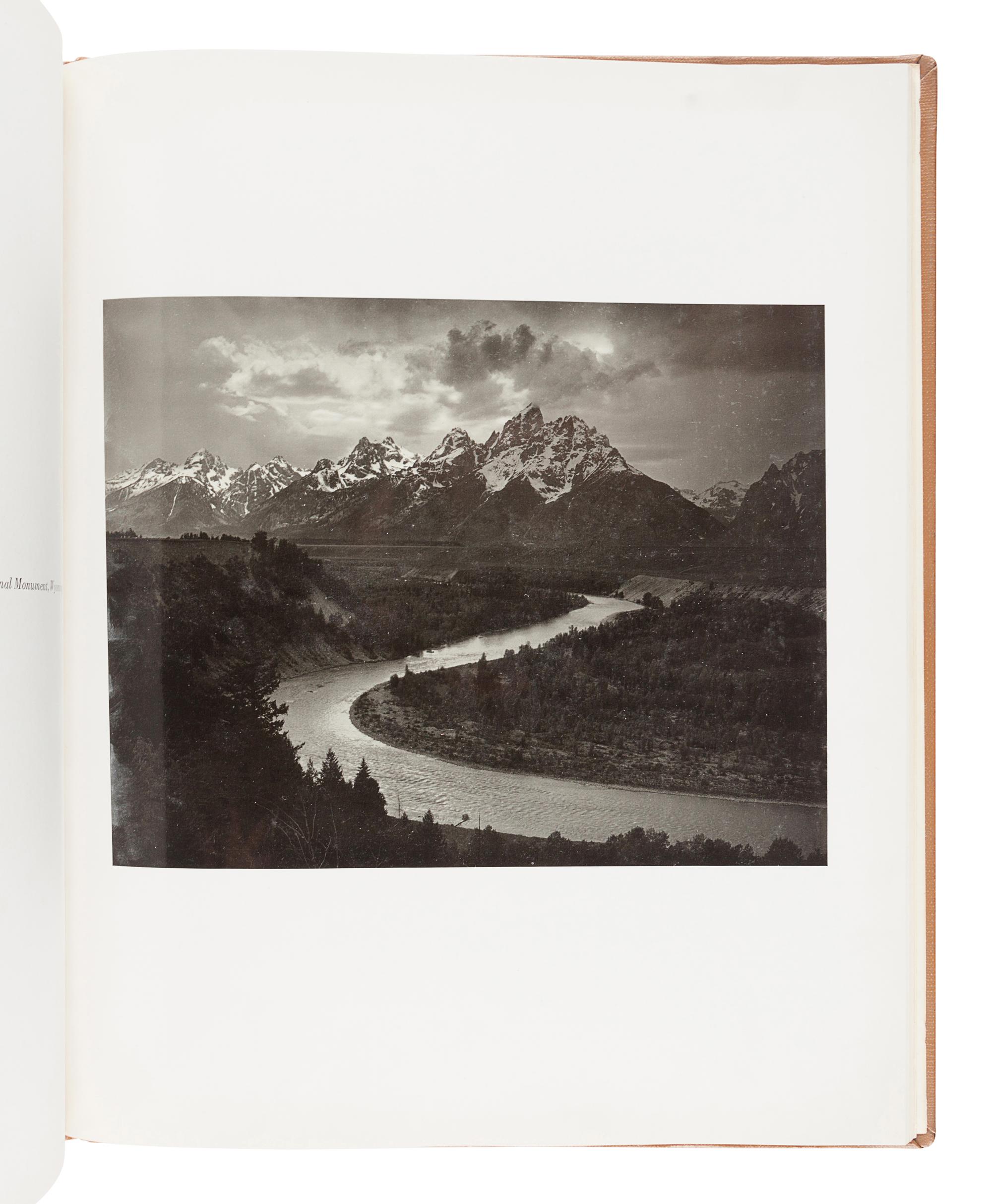 ADAMS, Ansel (1902-1984). My Camera in the National Parks . Boston: Virginia Adams, Yosemite National Park and Houghton Mifflin Company, 1950.