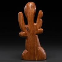 Patrocino Barela (New Mexican, ca 1900-1964) Carved Bulto