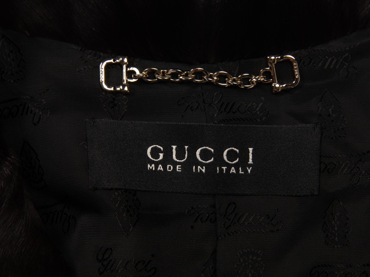 Tom Ford for Gucci Tailored Fur Blazer